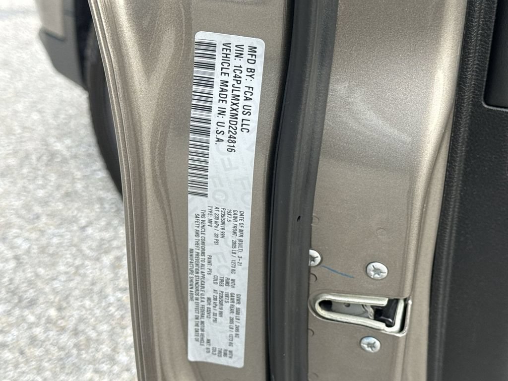 Used 2021 Jeep Cherokee Latitude Lux 80th Anniv w/ Quick Order Package 26U 80TH FWD image 27