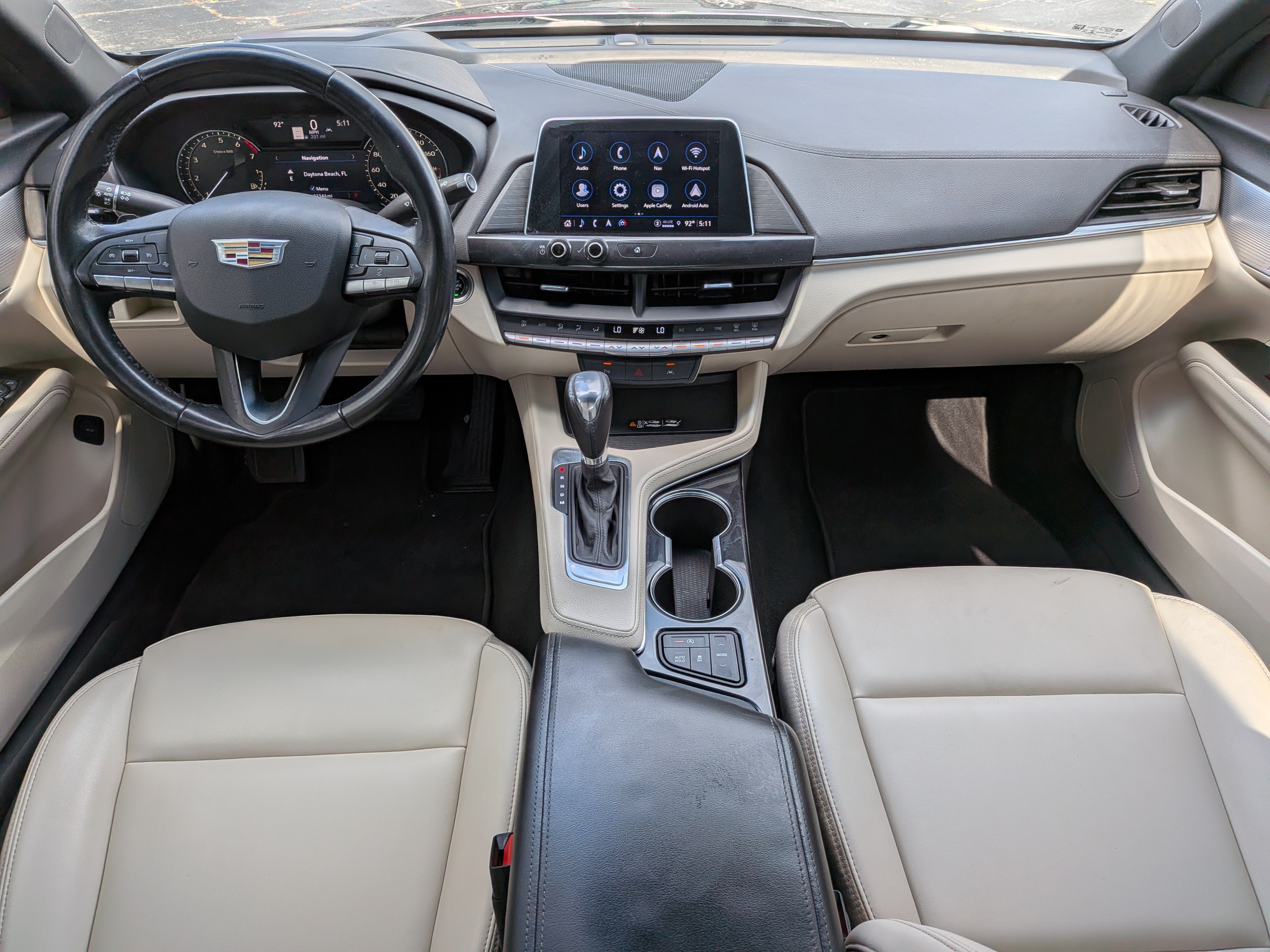 Certified 2022 Cadillac CT4 Luxury w/ Sun And Sound Package RWD image 13