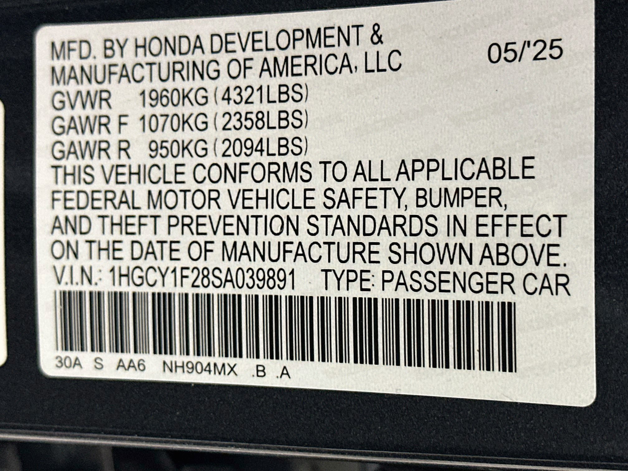 Used 2025 Honda Accord LX image 12