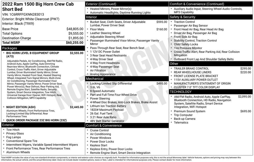 Used 2022 RAM 1500 Big Horn AWD/4WD image 37