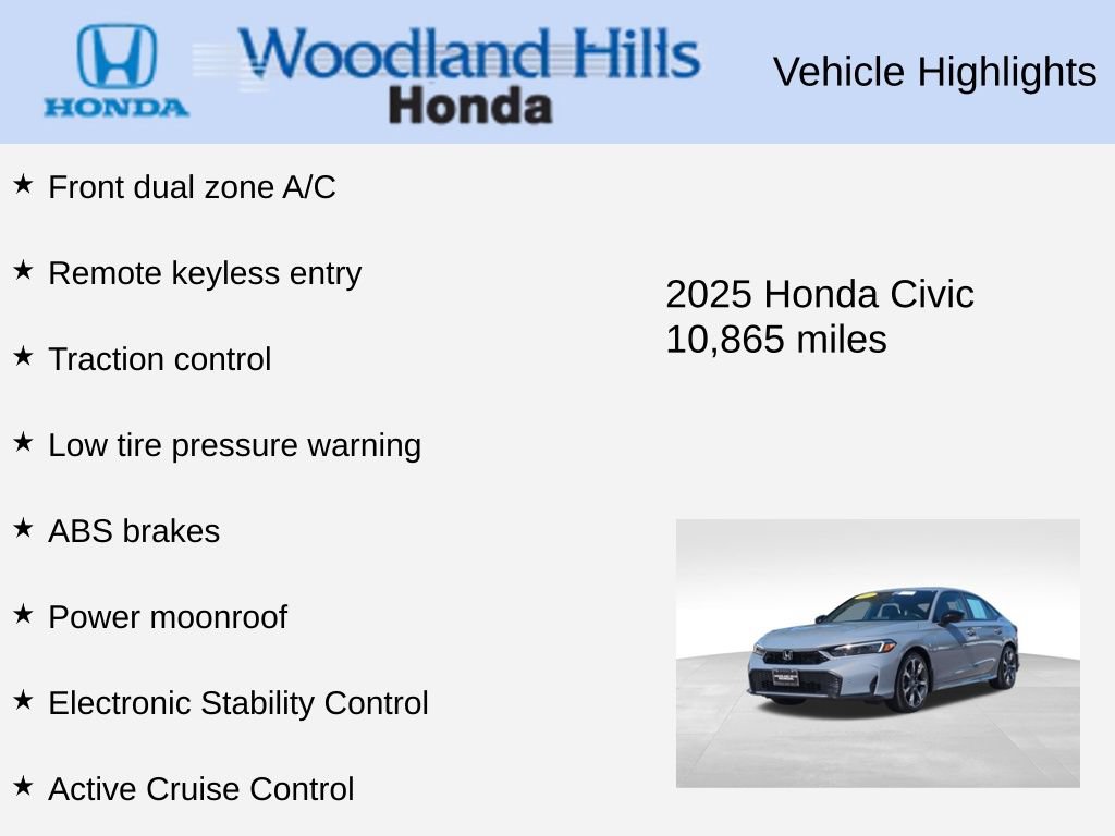 Certified 2025 Honda Civic Sport Touring image 28