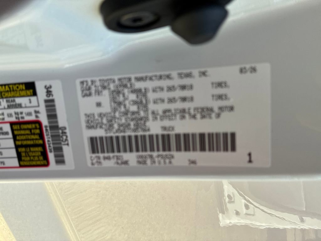 New 2026 Toyota Tundra SR5 image 51