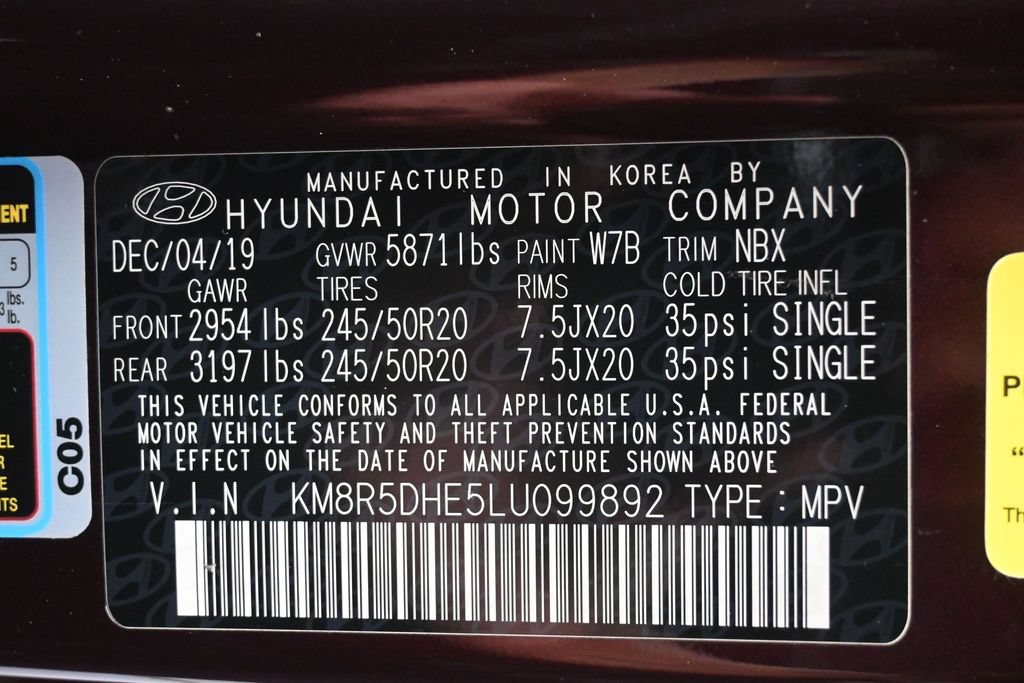 Used 2020 Hyundai Palisade Limited AWD/4WD image 11