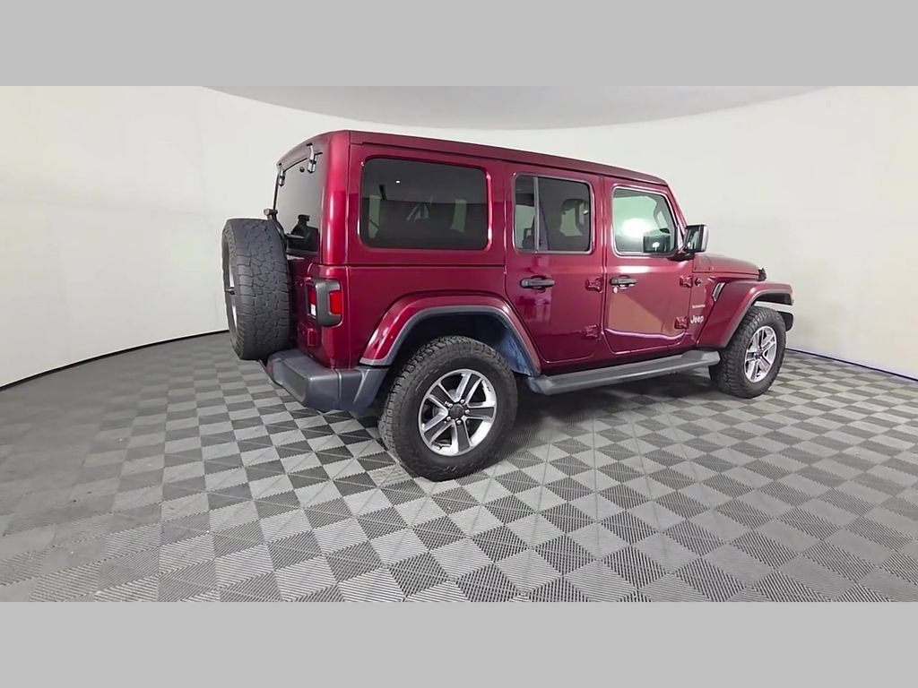 Used 2021 Jeep Wrangler Unlimited Sahara AWD/4WD image 39
