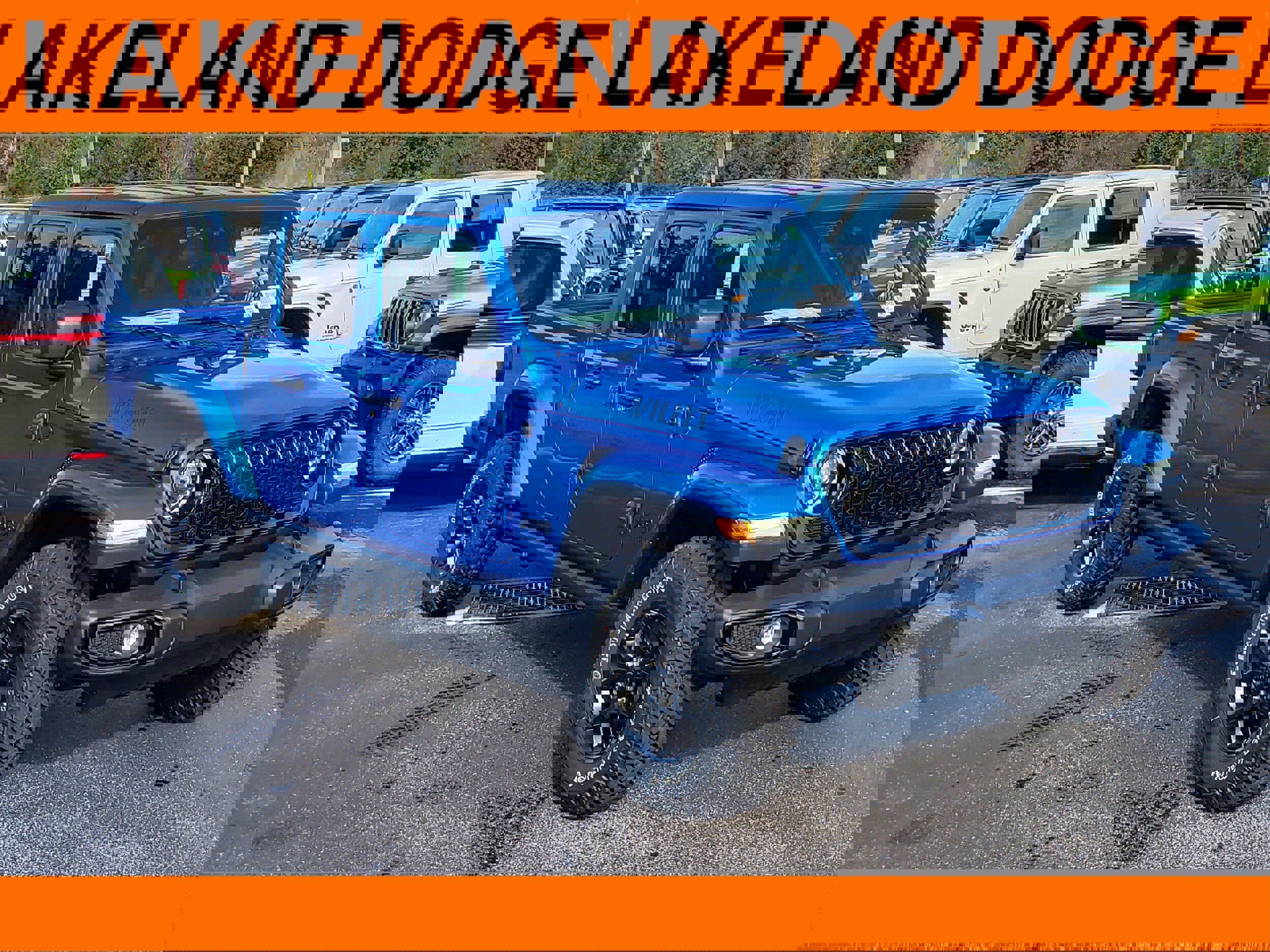 New 2025 Jeep Gladiator Willys