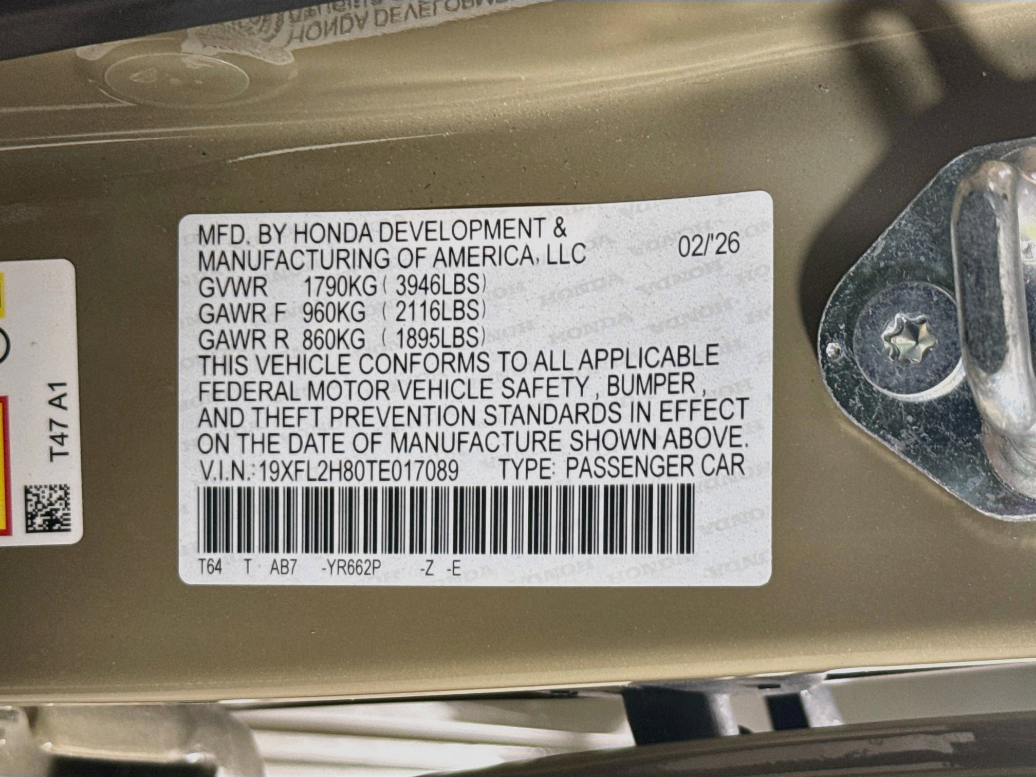 Certified 2026 Honda Civic Sport image 36