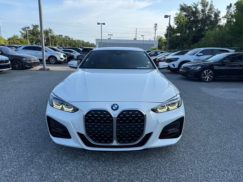 Used 2021 BMW 430i Coupe w/ M Sport Package RWD image 2