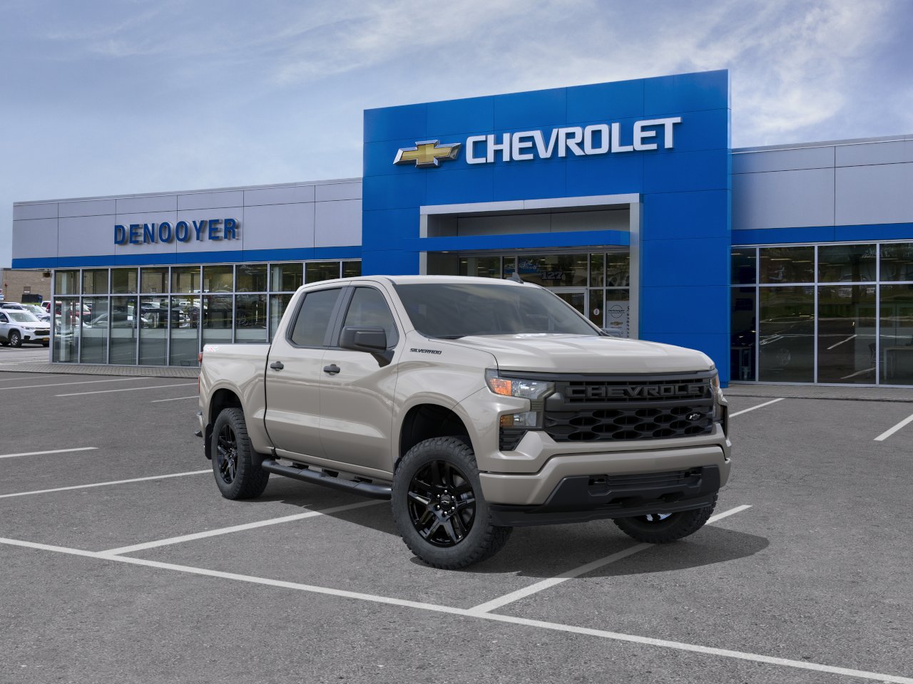 New 2026 Chevrolet Silverado 1500 Custom w/ Turbomax Blackout Package AWD/4WD image 25