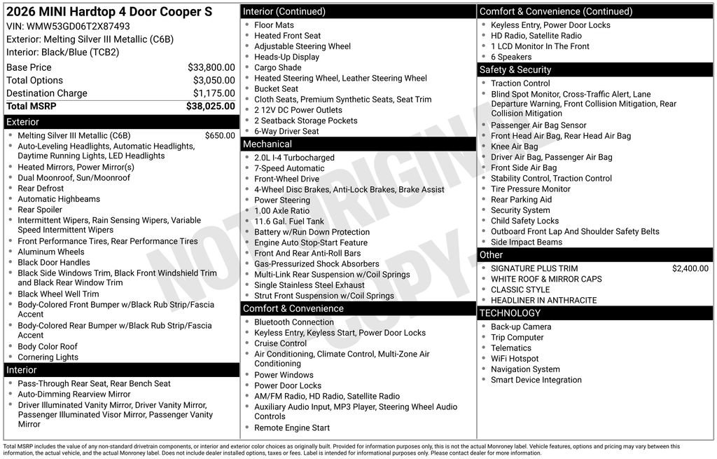 Used 2026 MINI Cooper S FWD image 9