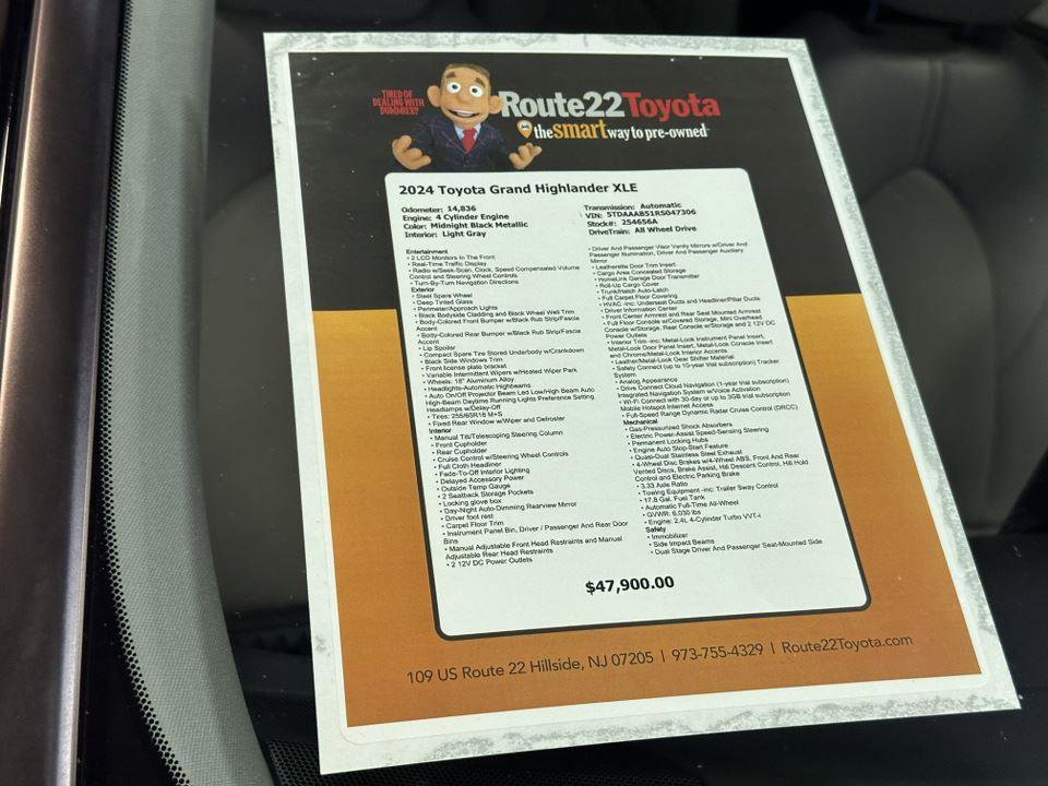 Used 2024 Toyota Grand Highlander XLE image 39