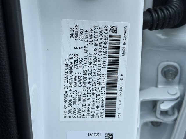 Certified 2026 Honda Civic Sport image 21