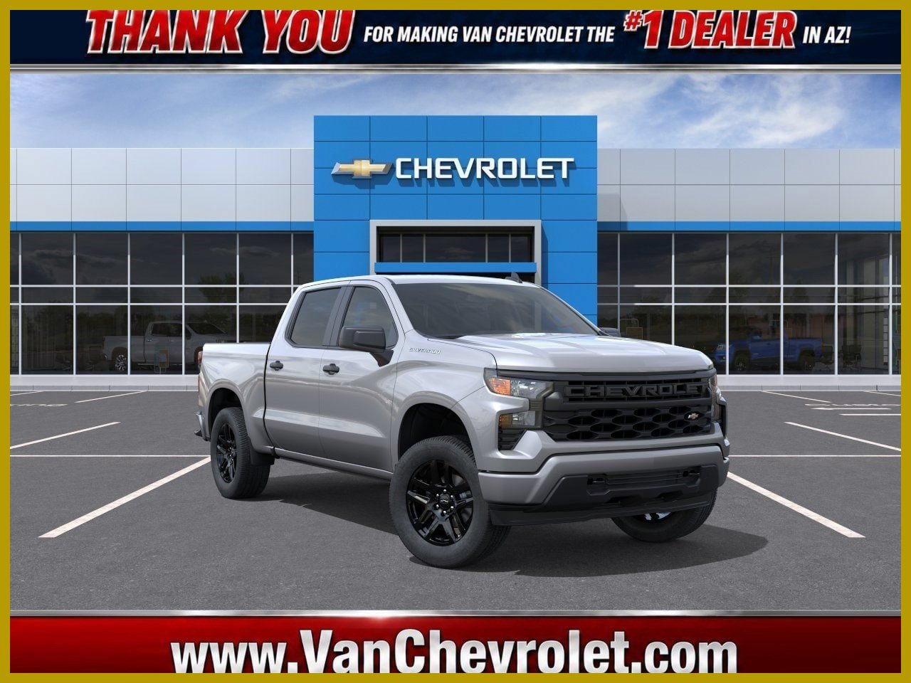 New 2026 Chevrolet Silverado 1500 Custom RWD image 1