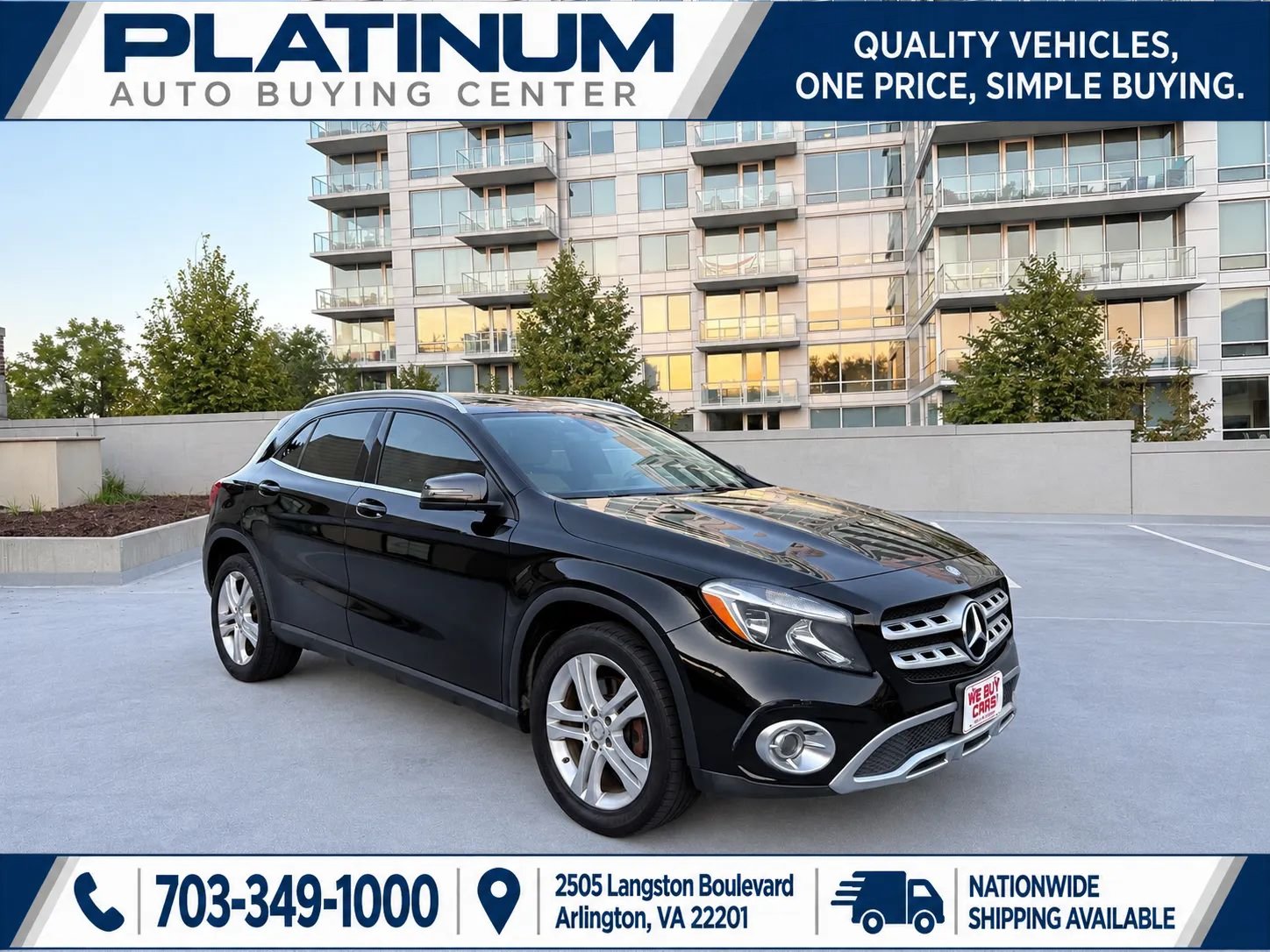 Used 2018 Mercedes-Benz GLA 250 4MATIC image 1