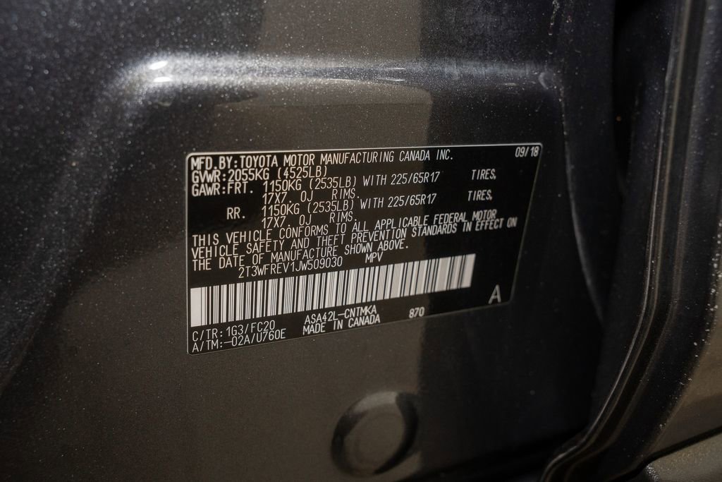 Used 2018 Toyota RAV4 XLE image 20