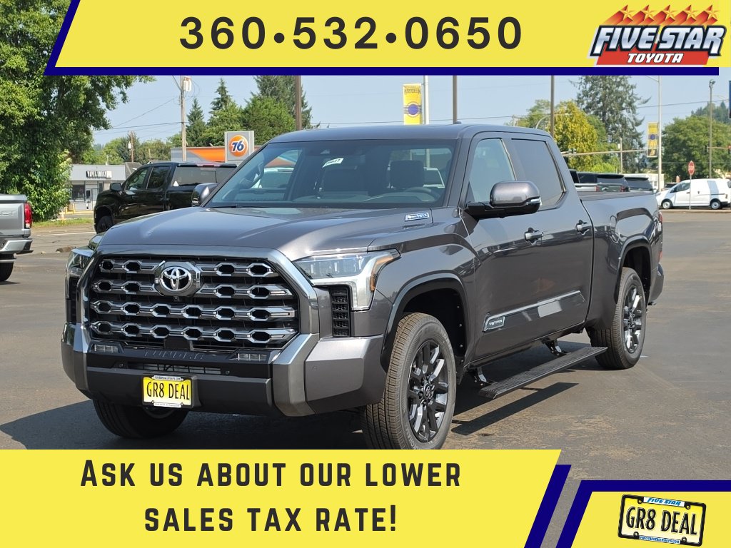 New 2026 Toyota Tundra Platinum