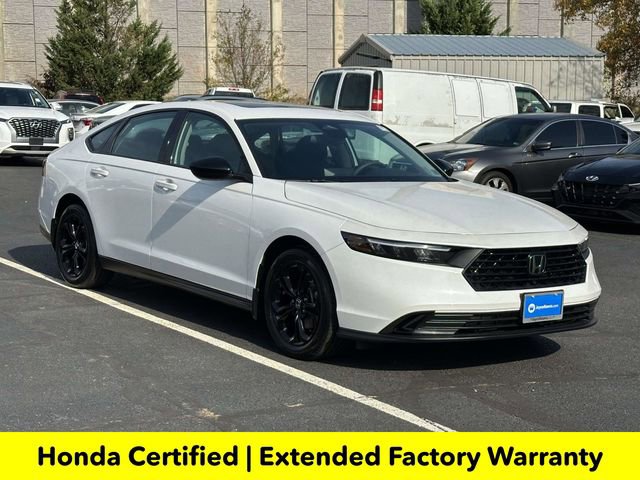 Certified 2025 Honda Accord SE