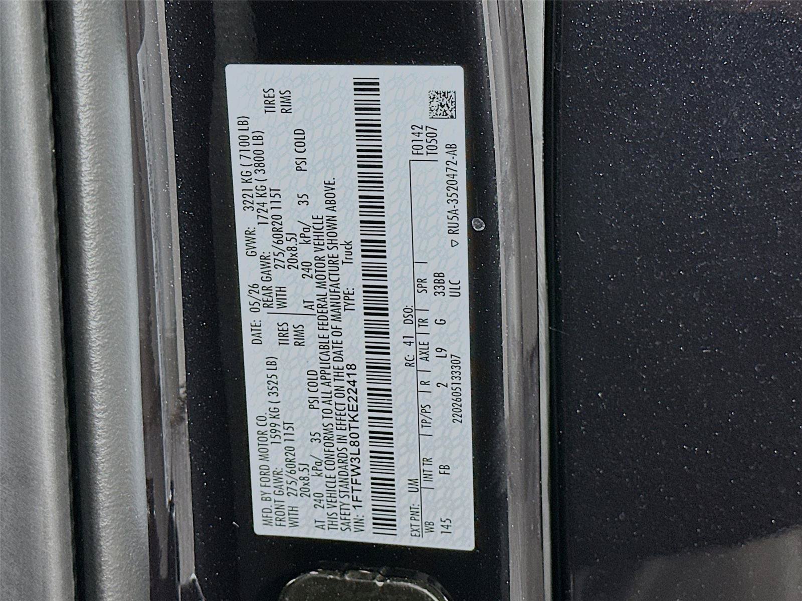 New 2026 Ford F150 XLT w/ Equipment Group 302A MID AWD/4WD image 23