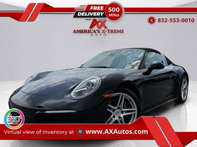 Used 2019 Porsche 911 Targa 4 AWD/4WD image 1