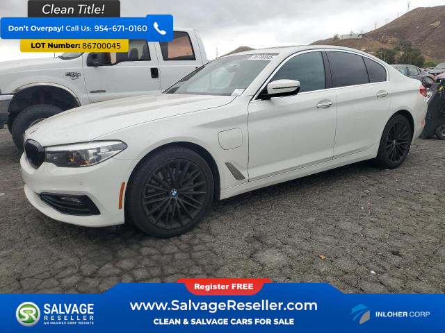 Used 2018 BMW 530e RWD image 1