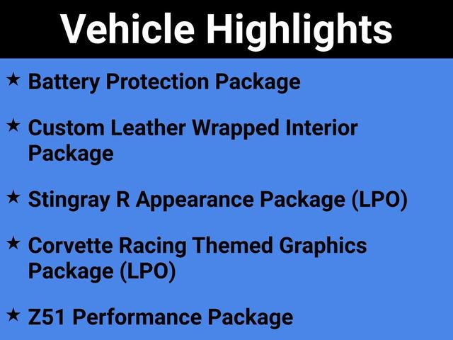 Certified 2023 Chevrolet Corvette Stingray Premium Conv w/ Z51 Performance Package RWD image 6