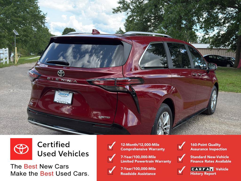 Certified 2026 Toyota Sienna Limited FWD image 3
