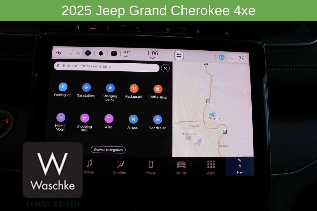 New 2025 Jeep Grand Cherokee Limited 4xe w/ Trailer Tow Package image 60