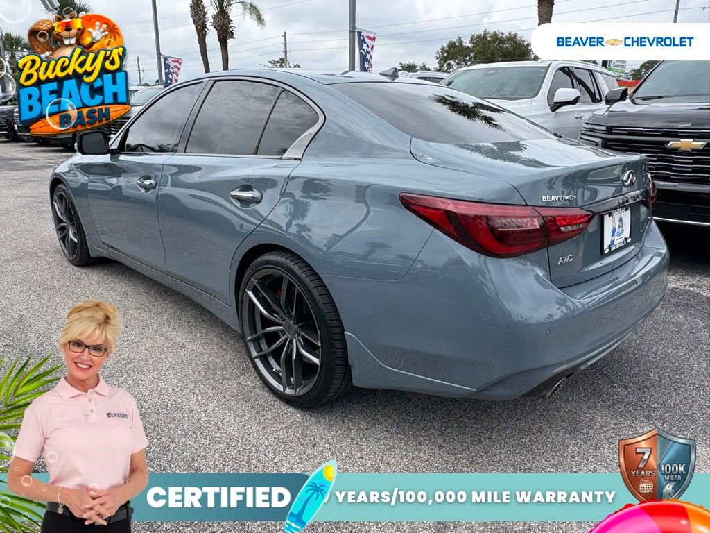 Used 2023 INFINITI Q50 Red Sport 400 AWD/4WD image 5