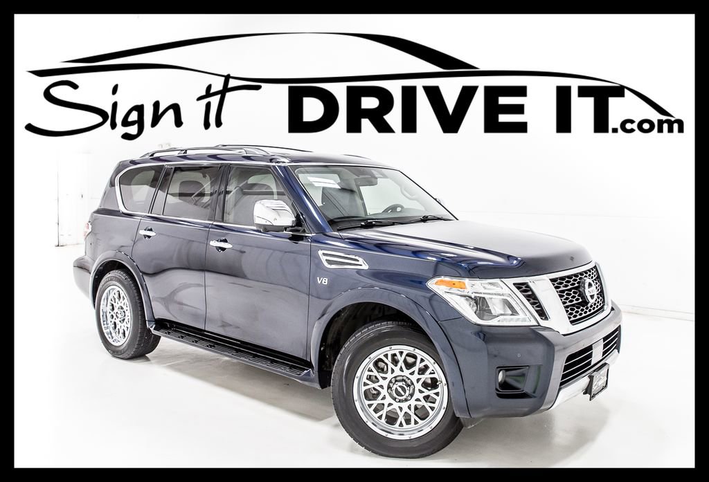 Used 2019 Nissan Armada Platinum w/ Captain's Chairs Package