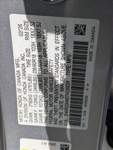 New 2026 Honda CR-V EX image 17