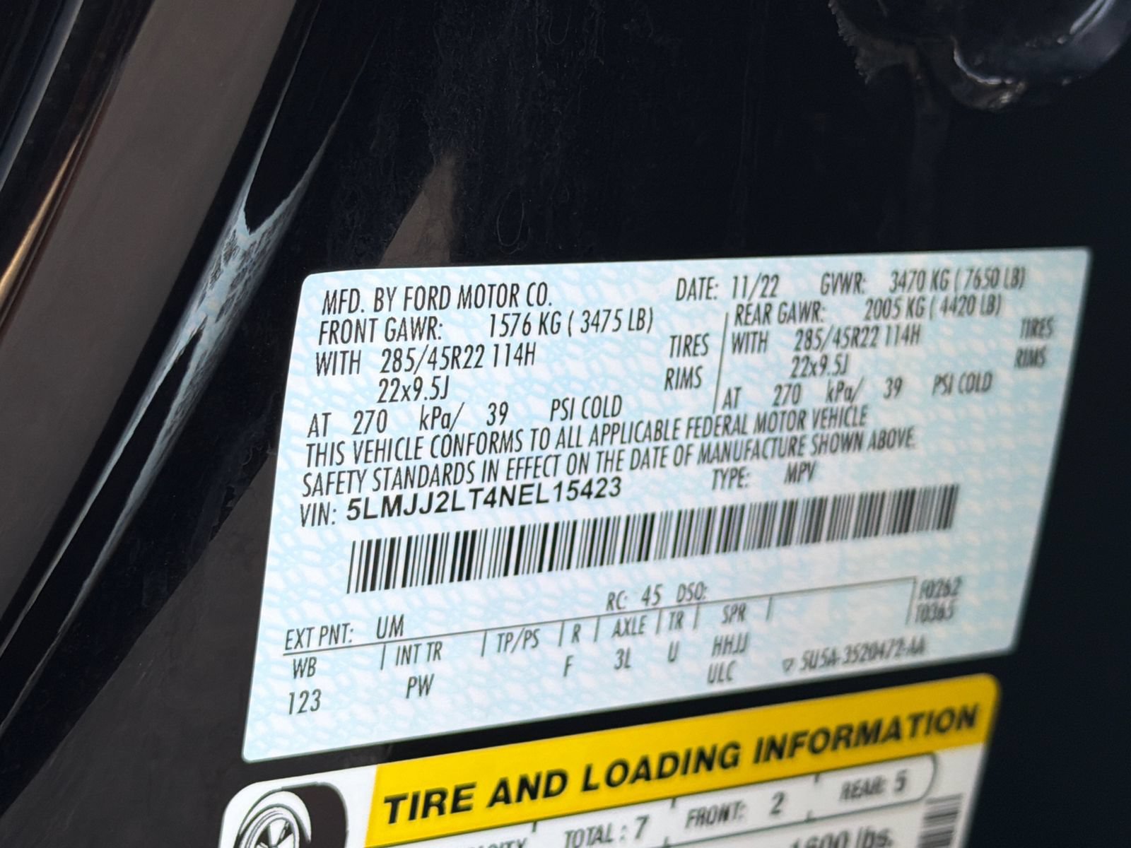 Used 2022 Lincoln Navigator Reserve AWD/4WD image 19