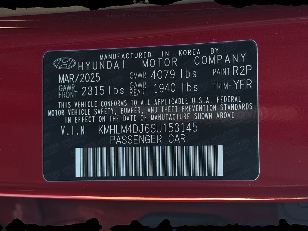 Certified 2025 Hyundai Elantra SEL FWD image 25