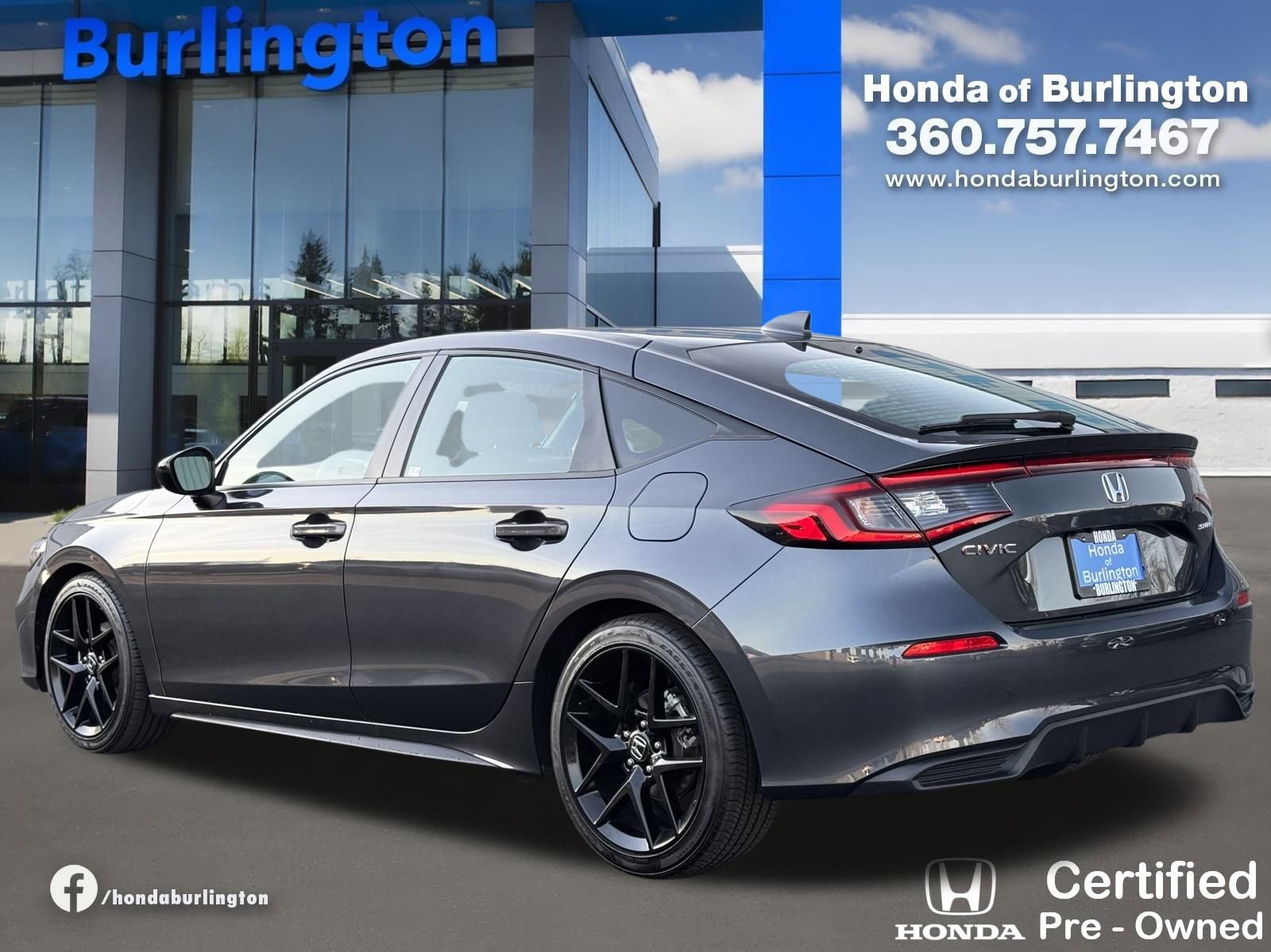 Certified 2025 Honda Civic Sport image 4