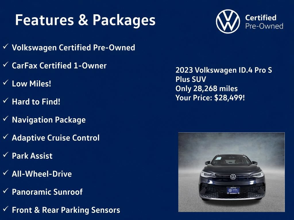 Used 2023 Volkswagen ID.4 Pro S Plus AWD/4WD image 5