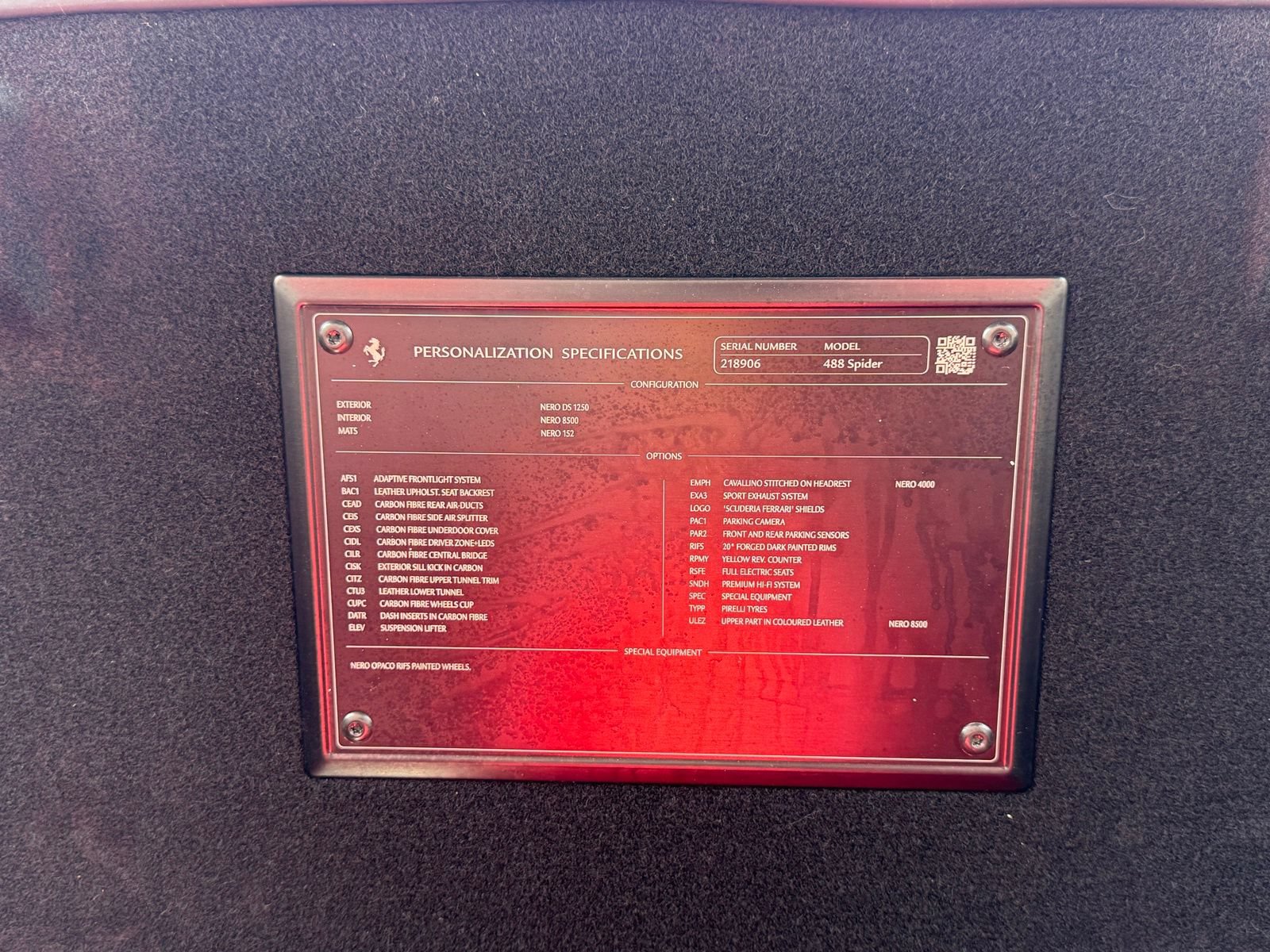 Used 2016 Ferrari 488 Spider RWD image 50
