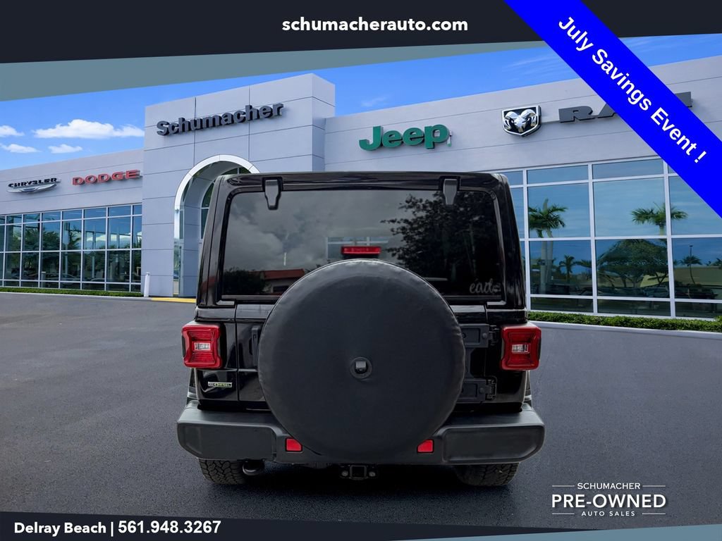 Used 2021 Jeep Wrangler Unlimited Sahara AWD/4WD image 6