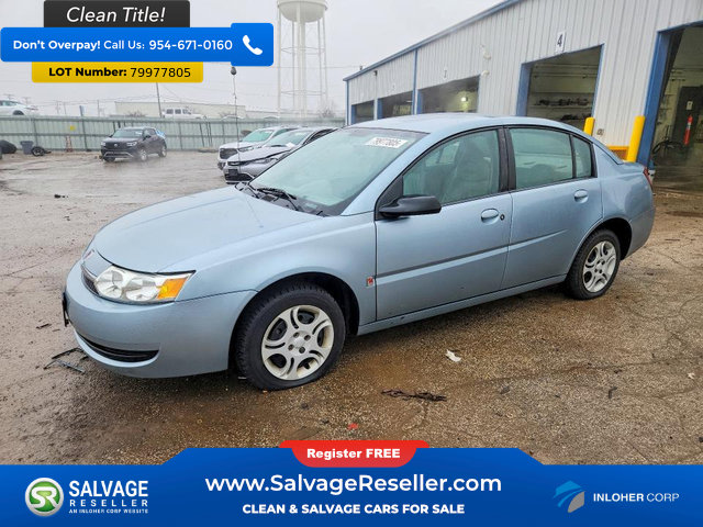 Used 2003 Saturn ION Level 2 w/ Convenience Pkg