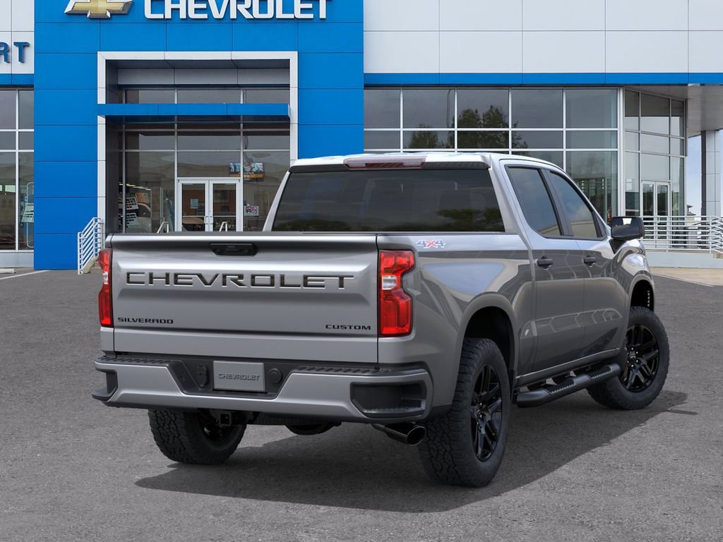 New 2026 Chevrolet Silverado 1500 Custom w/ Turbomax Blackout Package AWD/4WD image 4