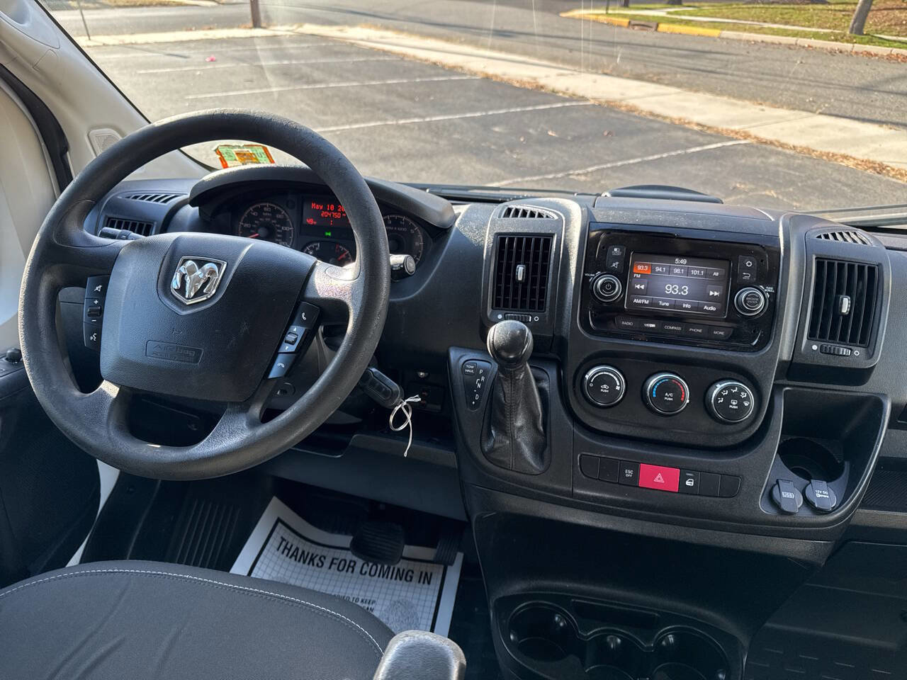 Used 2018 RAM ProMaster 2500 w/ Interior Convenience Group image 7