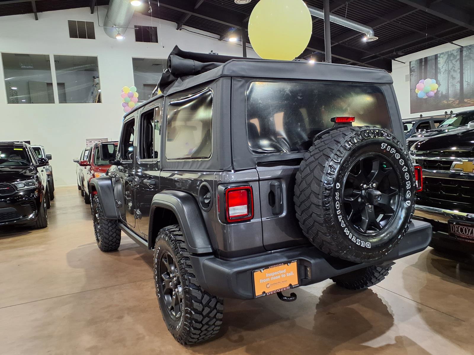 Used 2021 Jeep Wrangler Unlimited Sport AWD/4WD image 4