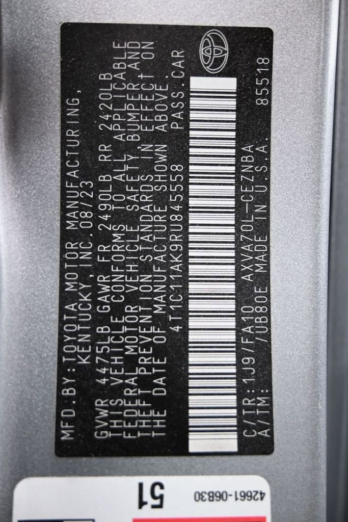 Used 2024 Toyota Camry LE image 38