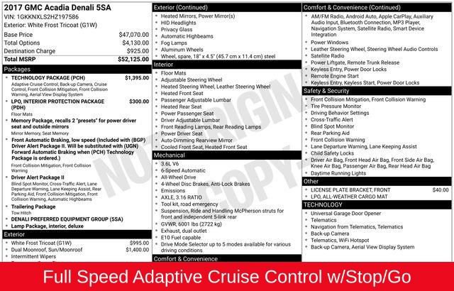 Used 2017 GMC Acadia Denali w/ Technology Package image 5