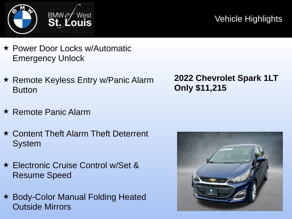 Used 2022 Chevrolet Spark LT image 16