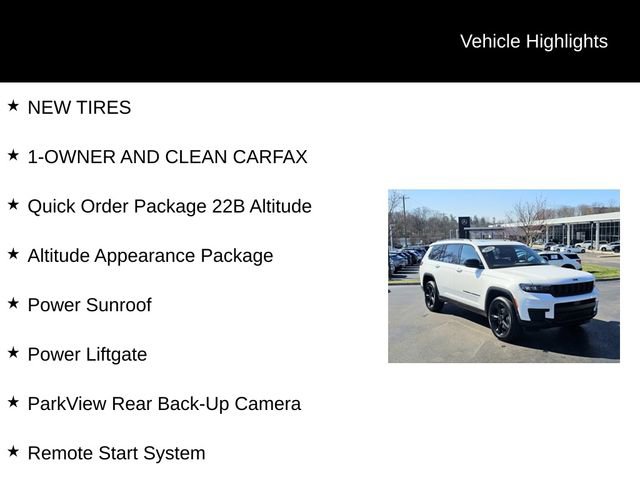 Used 2022 Jeep Grand Cherokee L Laredo image 5