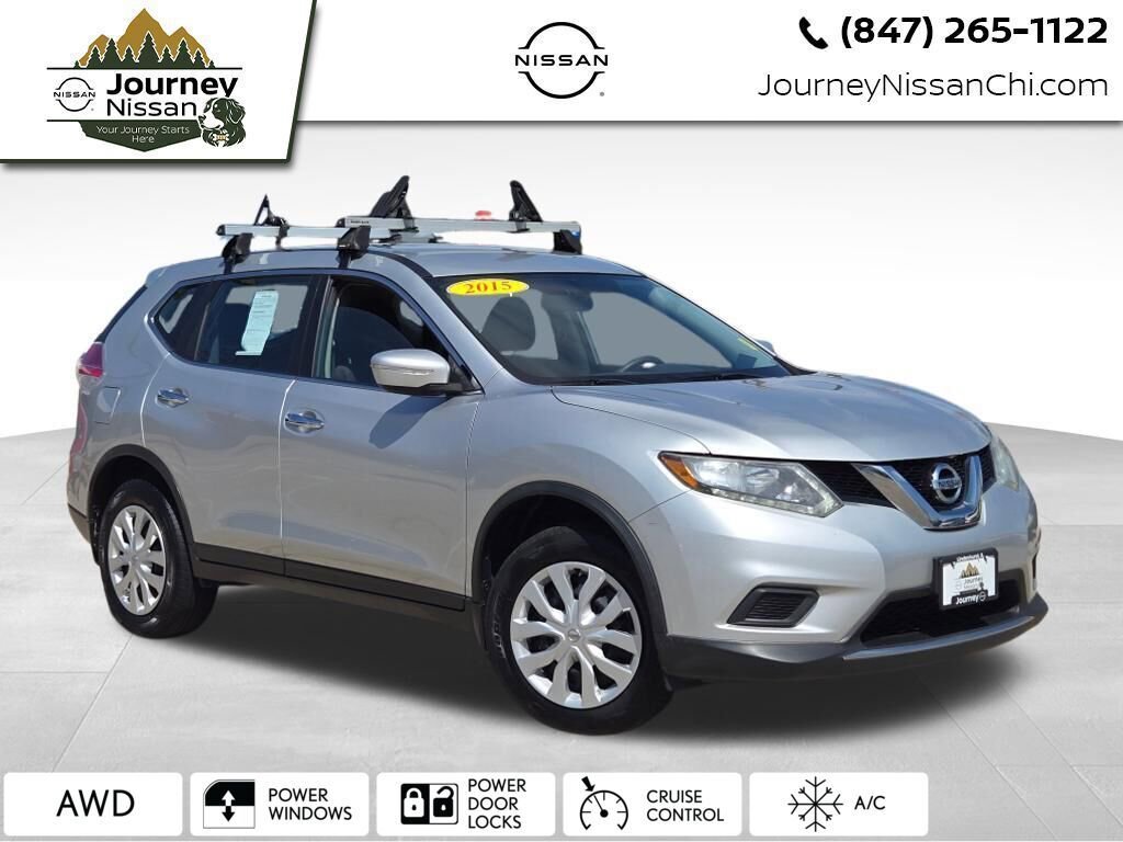 Used 2015 Nissan Rogue S AWD/4WD image 1