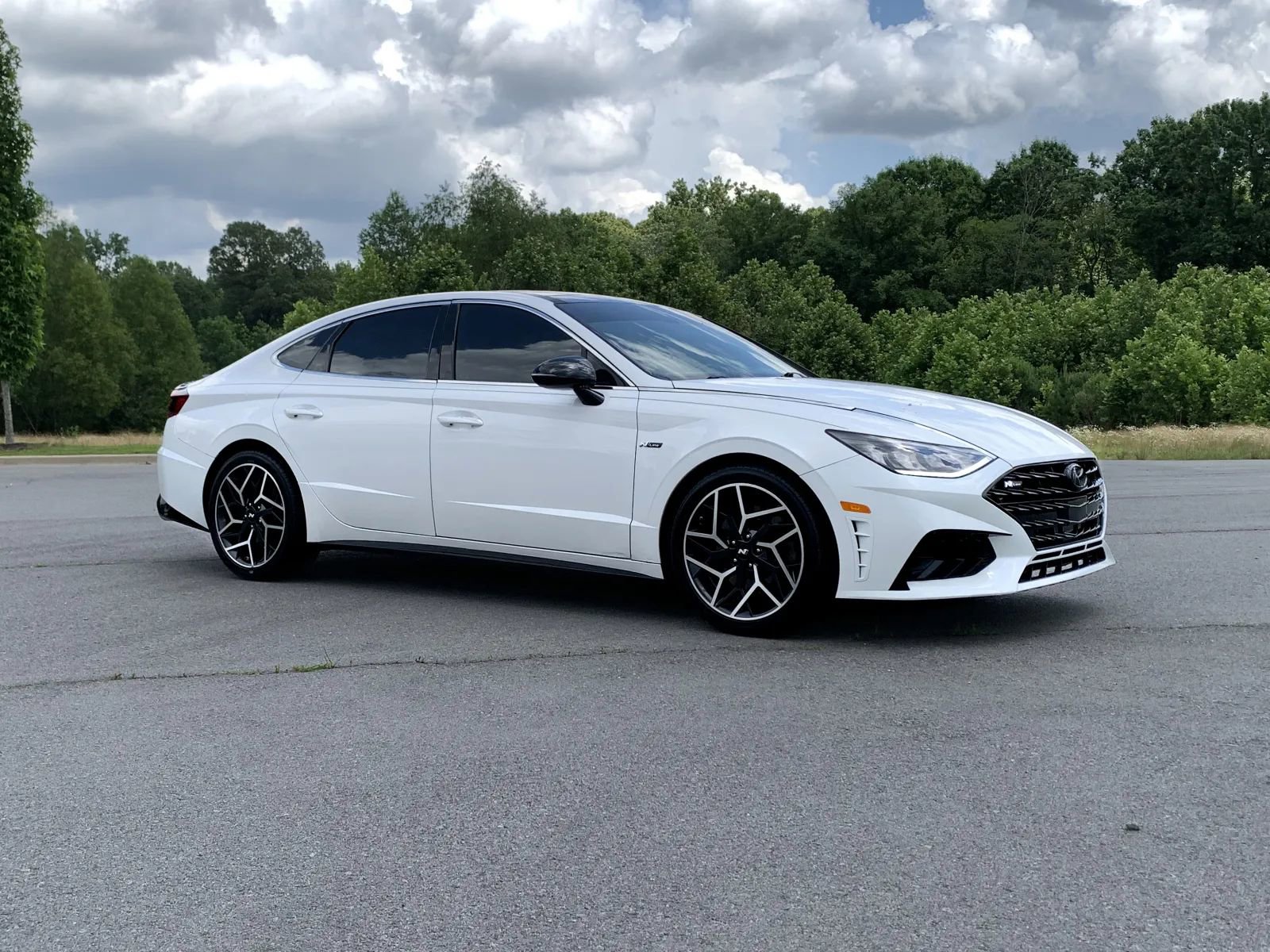 Used 2021 Hyundai Sonata N Line w/ Preferred Accessory Package FWD image 1