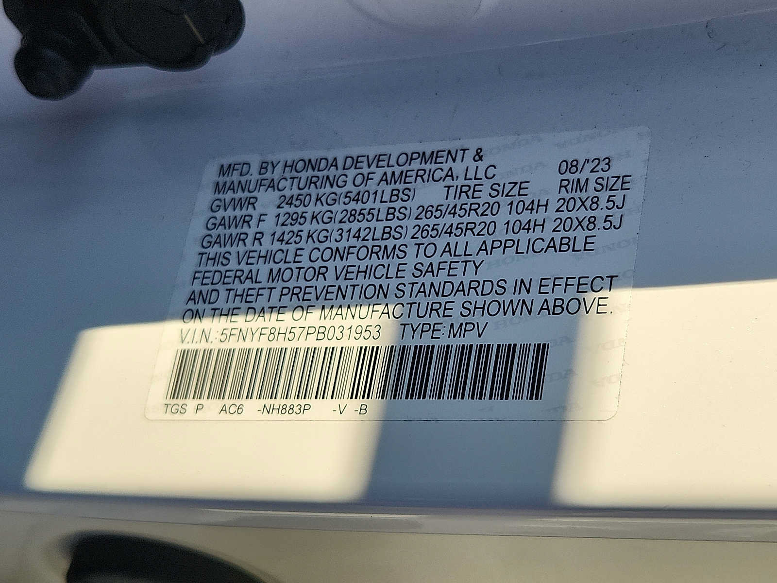 Certified 2023 Honda Passport EX-L image 27
