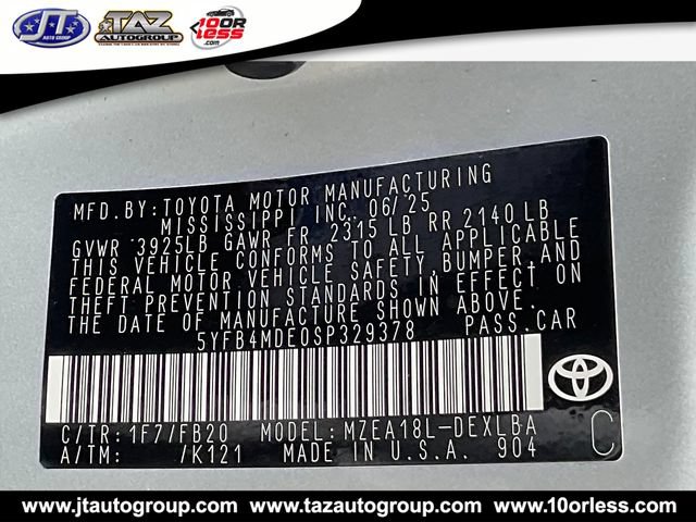 Used 2025 Toyota Corolla LE FWD image 19