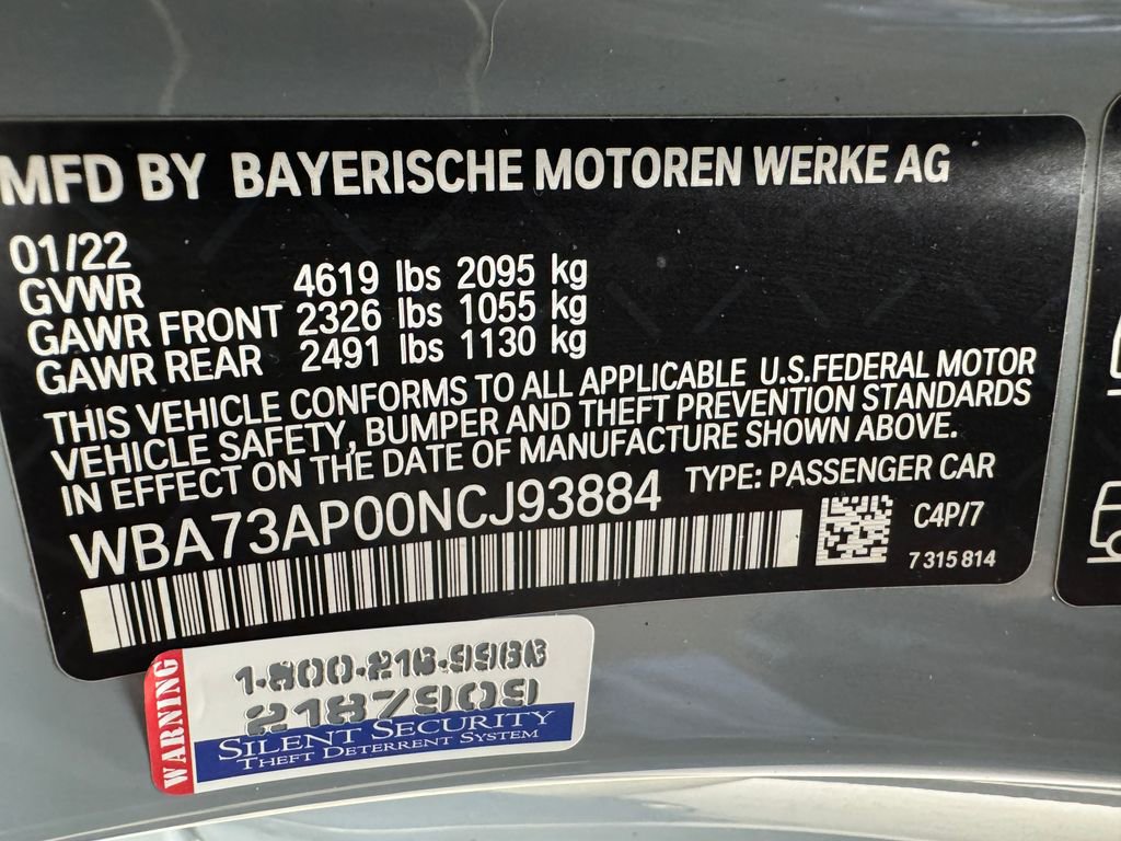 Used 2022 BMW 430i xDrive Coupe w/ M Sport Package AWD/4WD image 30