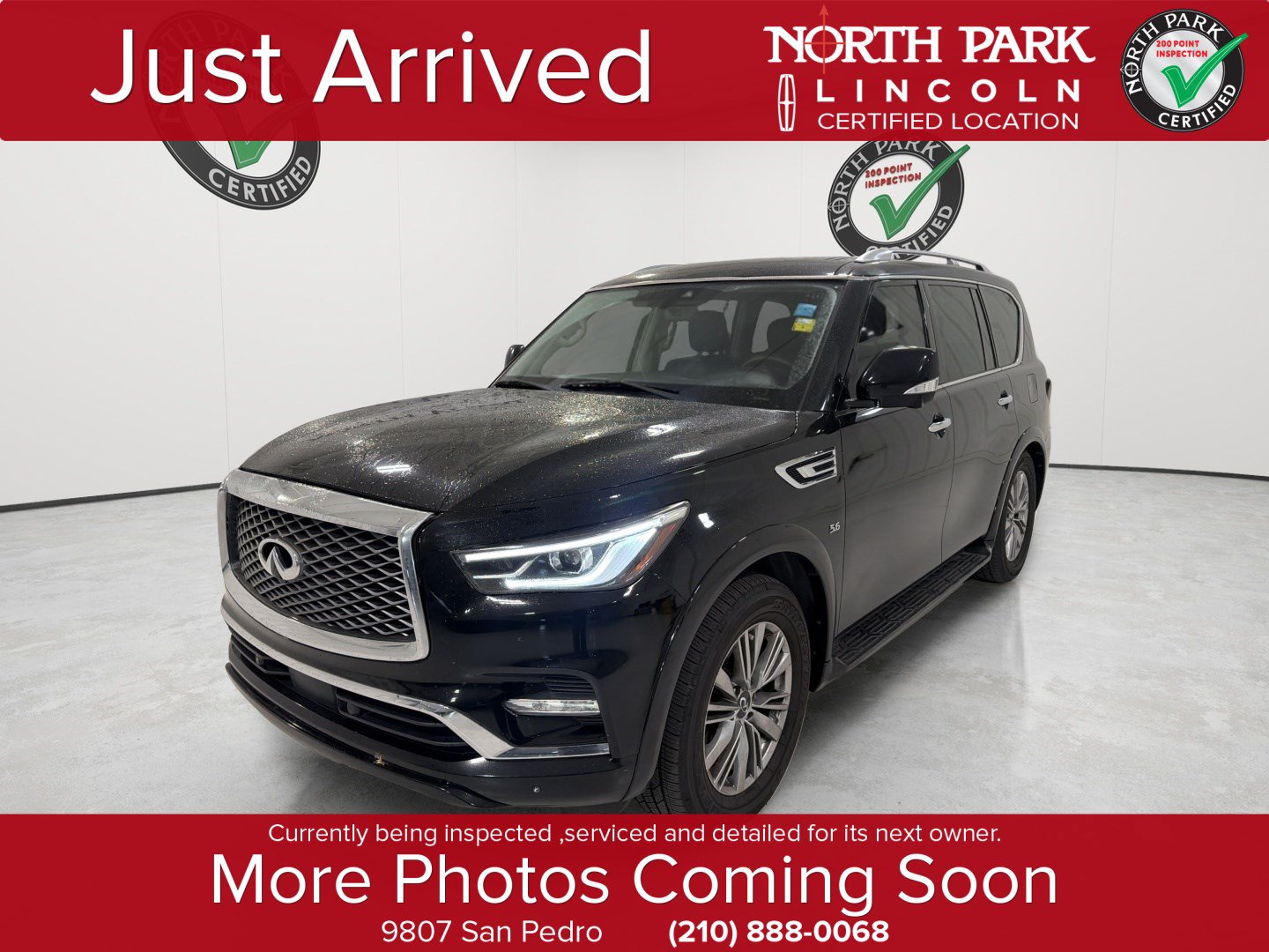 Used 2020 INFINITI QX80 Luxe w/ Proassist Package RWD image 1