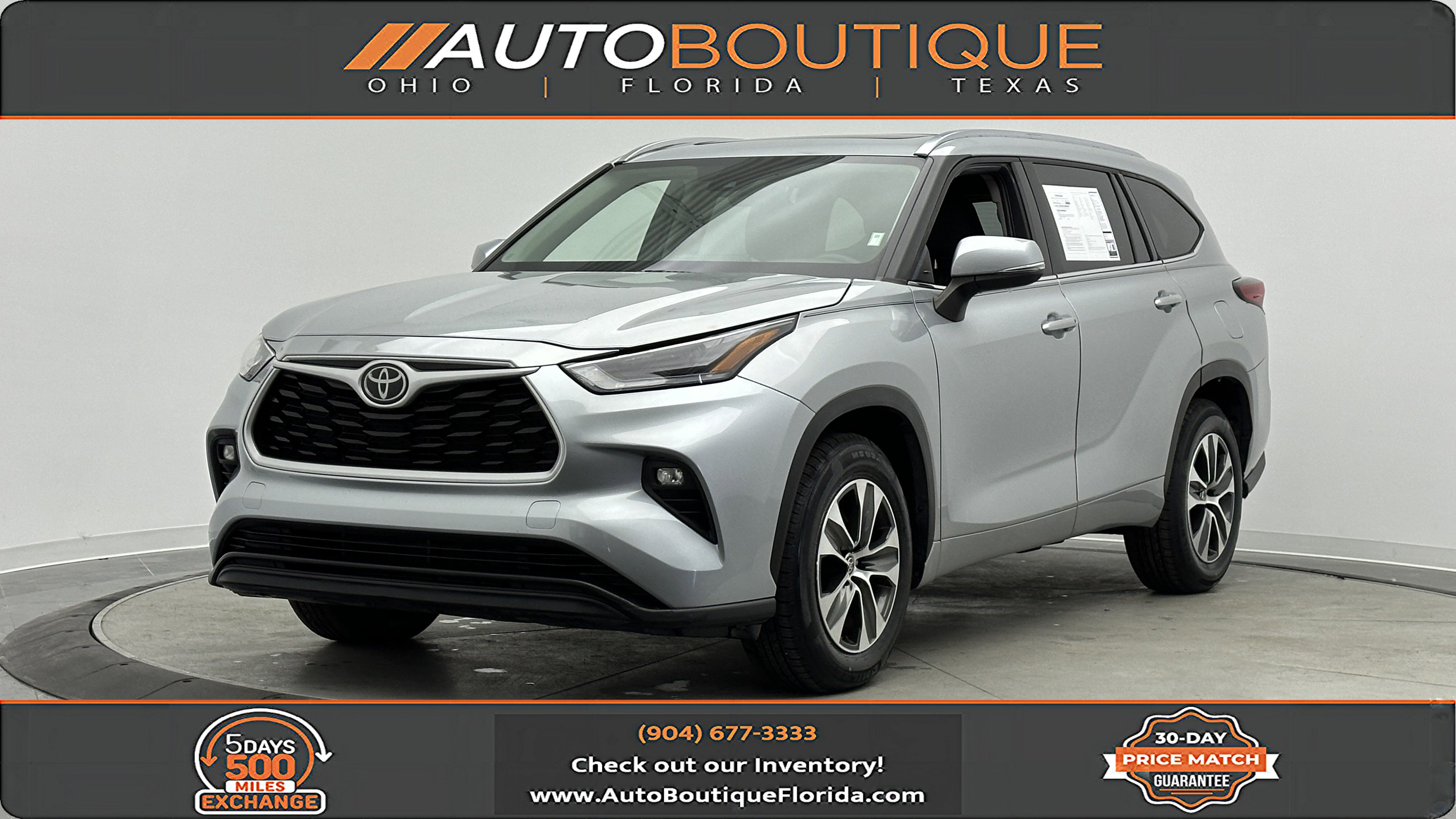 Used 2021 Toyota Highlander XLE image 1